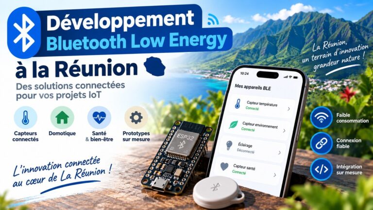 Développement Bluetooth Low Energy à la Réunion
