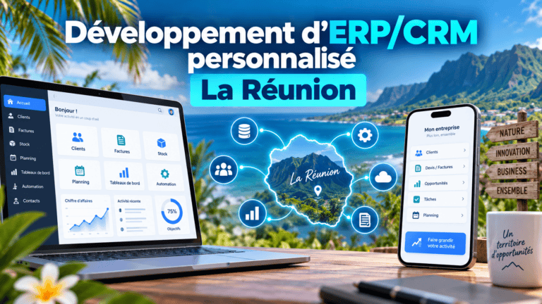 Développement d&rsquo;ERP/CRM personnalisé La Réunion